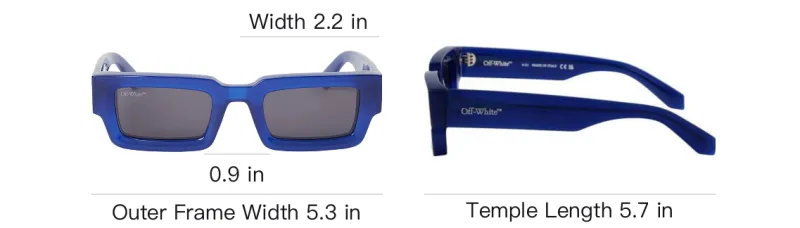 OFF WHITE Lecce Rectangle frame Sunglasses-3