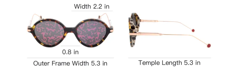 DIOR Sunglasses Women's Gray/Pink-3