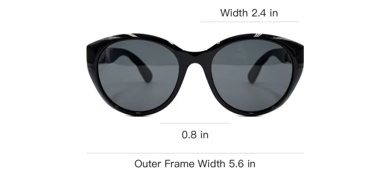 GUCCI Eyewear Chevron detail Sunglasses-3