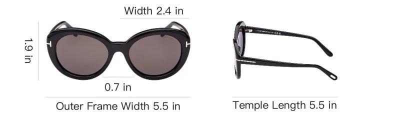 TOM FORD Round Frame Sunglasses-4