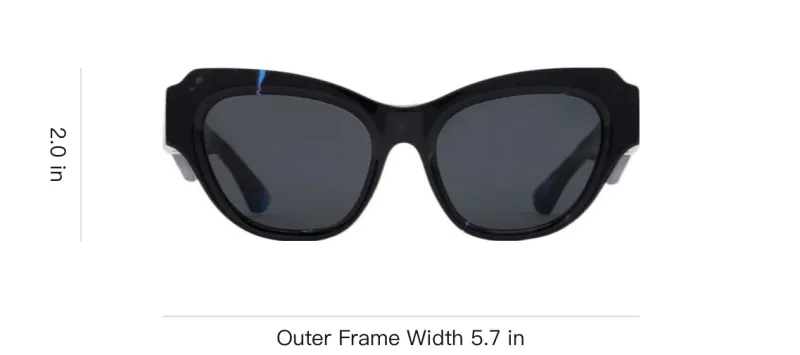 Burberry Butterfly Sunglasses Women's Black-3