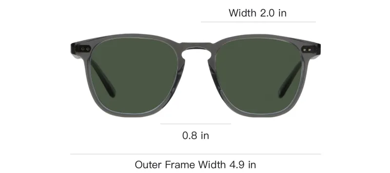 GARRETT LEIGHT Brooks Square frame Sunglasses-2