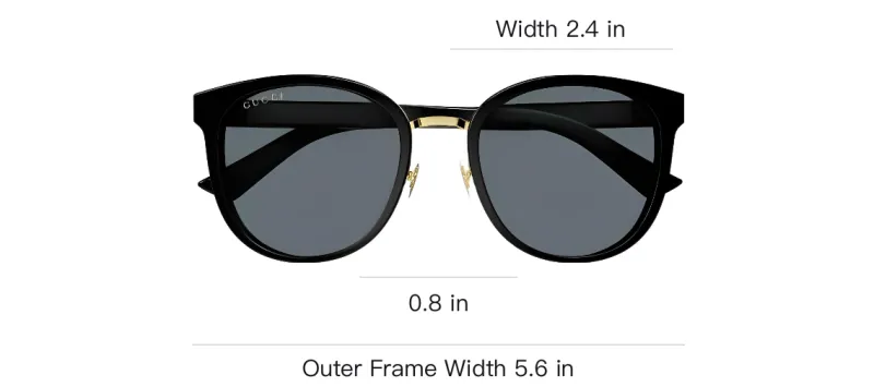 GUCCI Eyewear Round frame Sunglasses-2