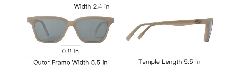 Toteme Plastic Oval Sunglasses Unisex Beige-3
