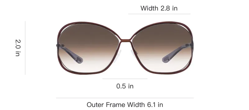 TOM FORD 157 Carla Sunglasses-2