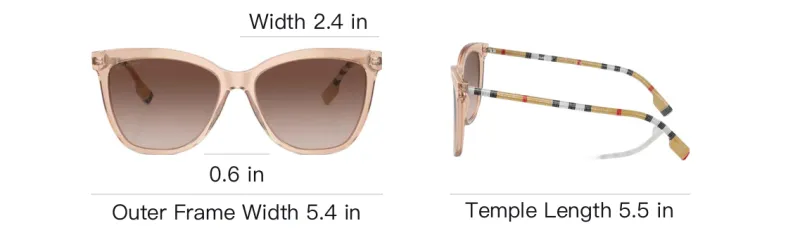 Burberry Square Frame Sunglasses-3