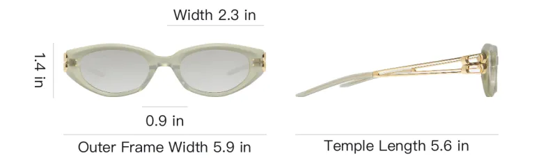 GENTLE MONSTER Kunst Cat eye Sunglasses-3