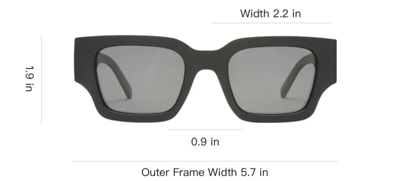 Le Specs Polymer Materials Square Sunglasses Unisex Multicolor-2