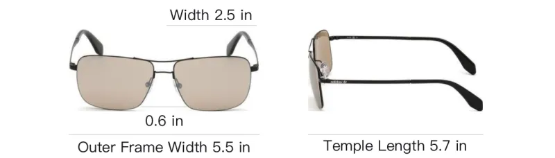 Adidas Originals Pilot Frame Sunglasses-3