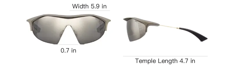 DIOR DIORXplorer M1U Oversized Frame Sunglasses-3