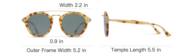 GUCCI Plastic Aviator Sunglasses Unisex Orange-3