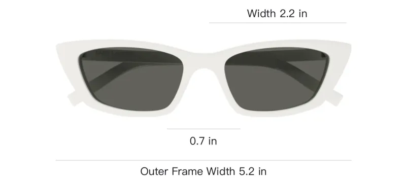 SAINT LAURENT New Wave SL277 Cat Eye Sunglasses-2