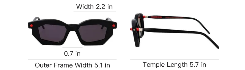 KUBORAUM P14 Irregular Frame Sunglasses-3