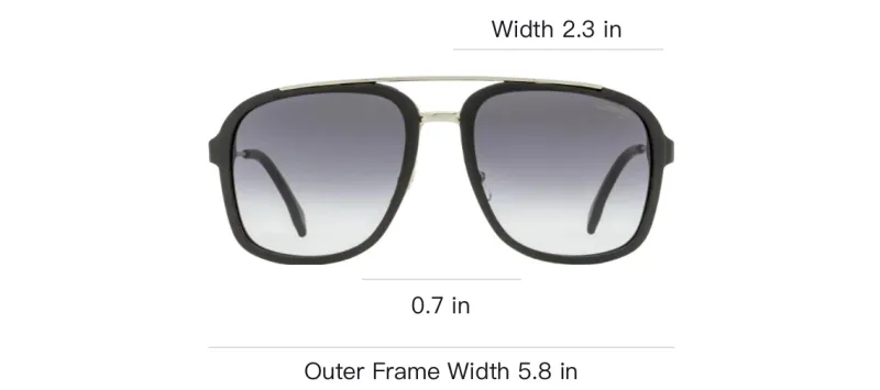 CARRERA Pilot frame Sunglasses-3
