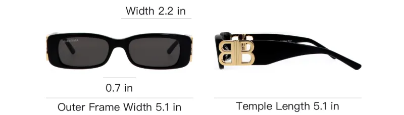Balenciaga Bb Logo Sunglasses-4