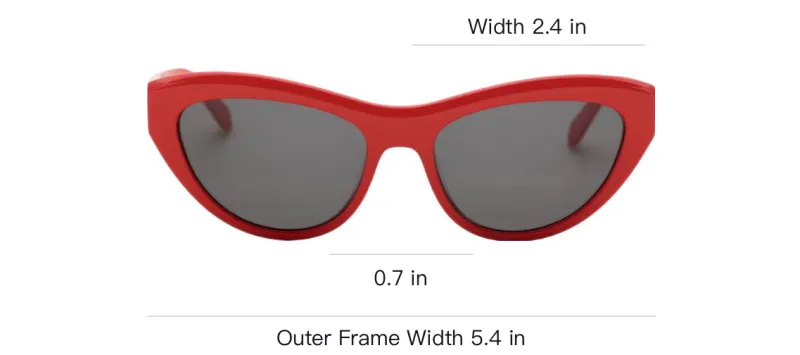 Ferragamo Cat eye Frame Sunglasses-3