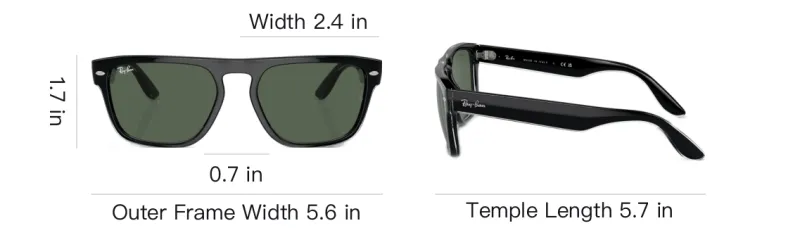 RayBan Rb4407 Square frame Sunglasses-5