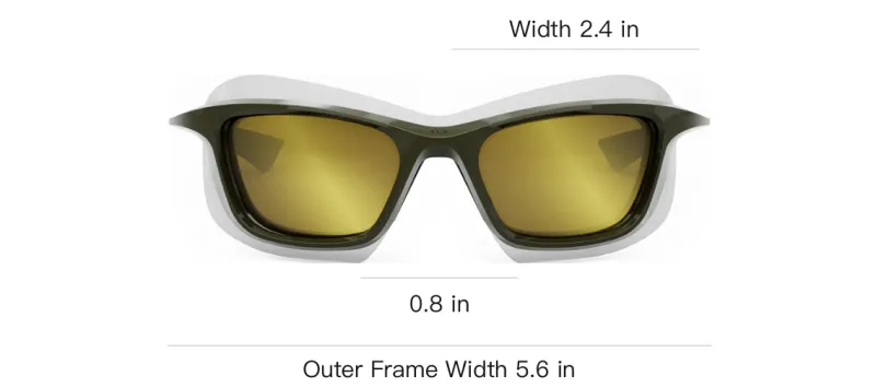 DIOR Irregular Shape Sunglasses Men's Equipment Lawyer-3