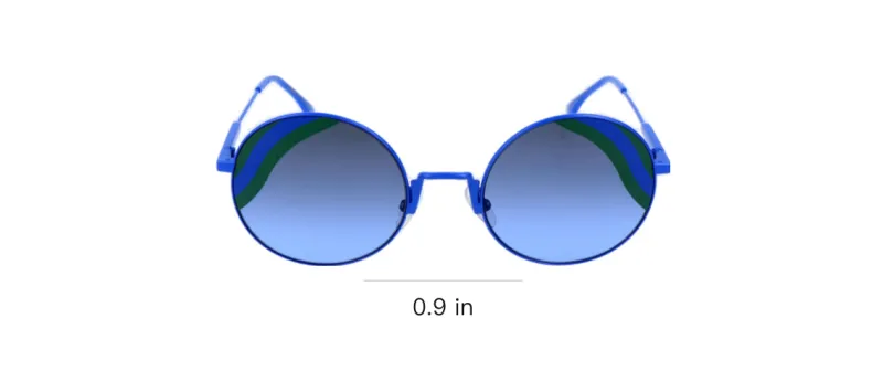 FENDI Round Frame Sunglasses-2