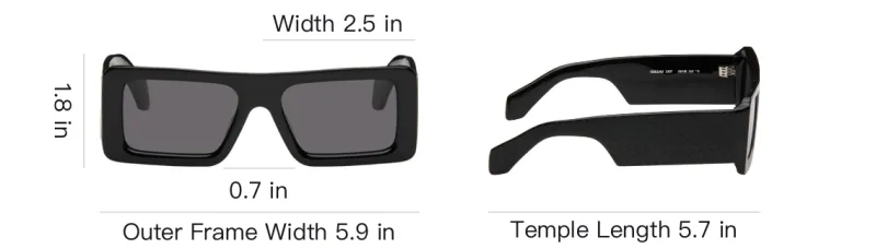 OFF WHITE Eyewear Troy Sunglasses-2