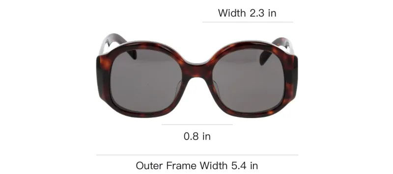 CELINE Round Frame Sunglasses-3