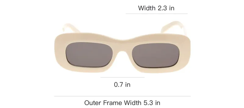 CELINE Rectangular Frame Sunglasses-3