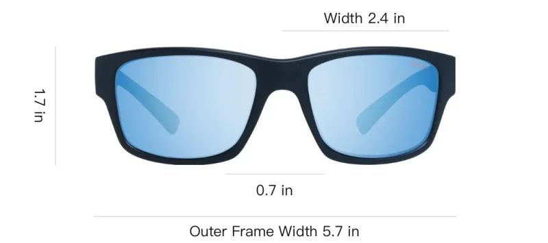 BOLLE Plastic Rectangular Sunglasses Women's Black-3