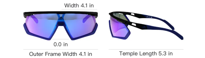Adidas Sp0054 Shield Frame Sunglasses-3