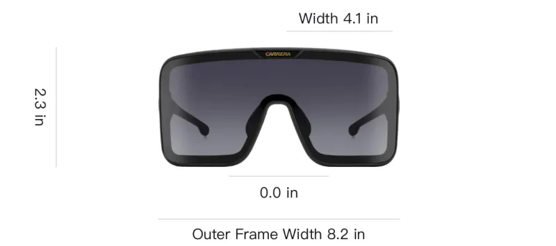 CARRERA Flagbag Shield frame Sunglasses-3