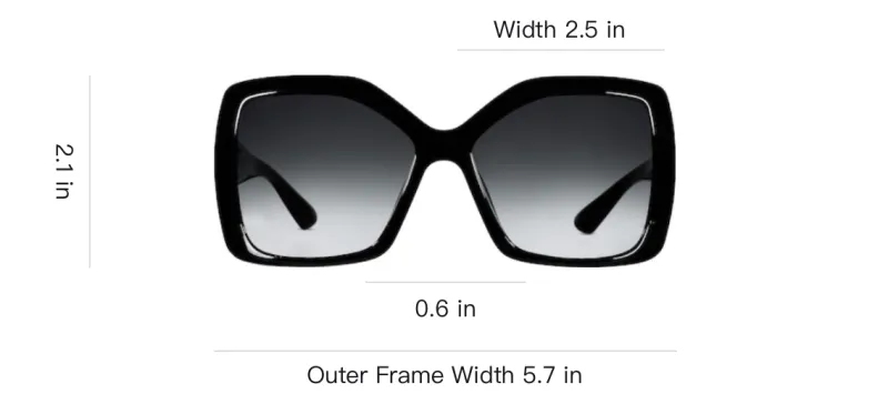 GUCCI Injection Molded Square Sunglasses Unisex Black-2