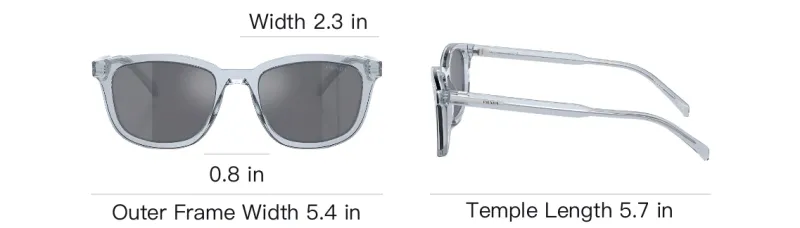 PRADA Square Frame Sunglasses-3