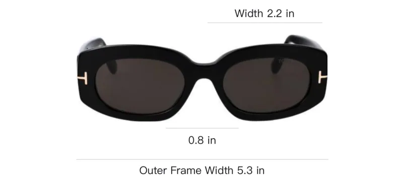 TOM FORD Cielle Oval Frame Sunglasses-2