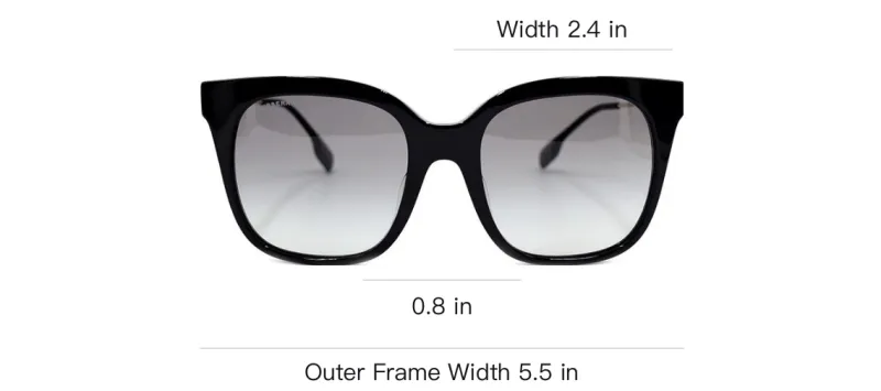Burberry Sunglasses Women's Black-4