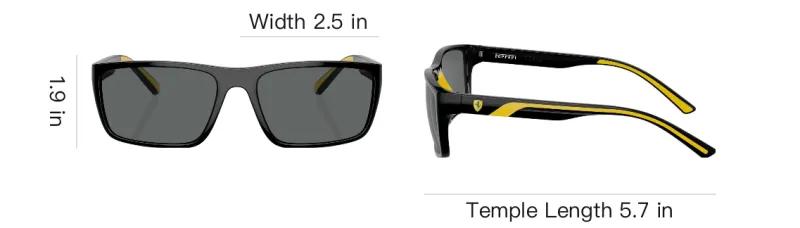Ferrari Rectangle frame Sunglasses-3