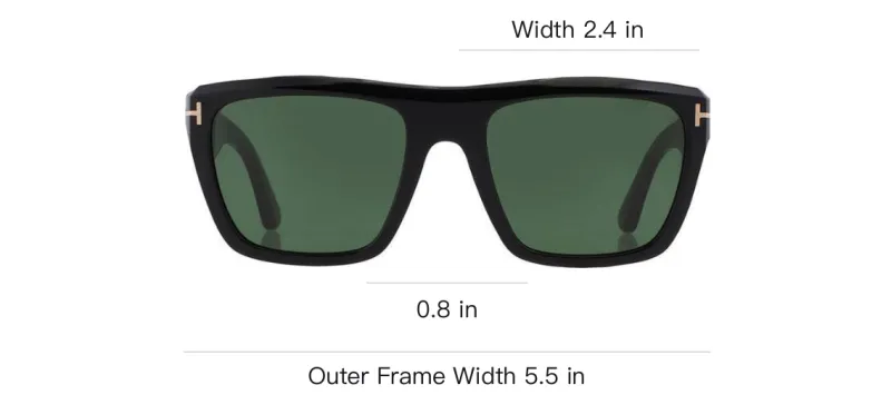 TOM FORD Eyewear Alberto Square frame Sunglasses-1