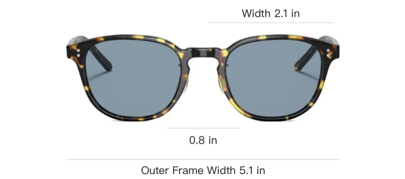 Oliver Peoples Fairmont Sun F Round frame Sunglass-3