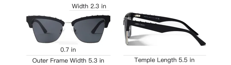 Jimmy Choo Maxime Cat eye Sunglasses-3