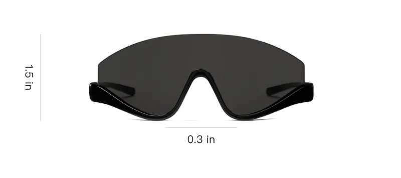 GUCCI Mask Shaped Sunglasses-2