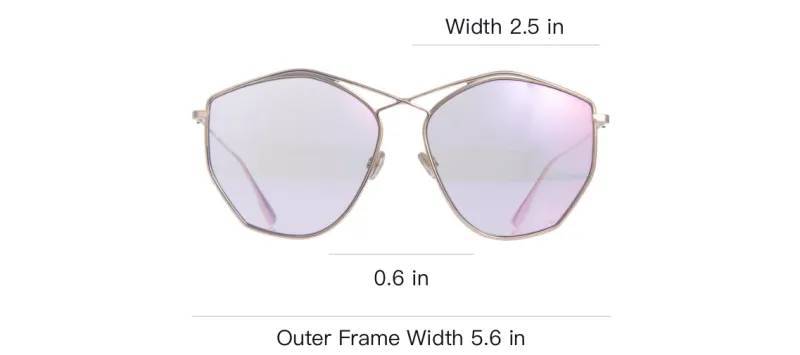 DIOR Sunglasses Women's Pink-3