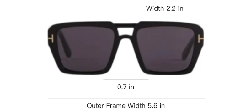 TOM FORD Eyewear Redford Square Frame Sunglasses-2