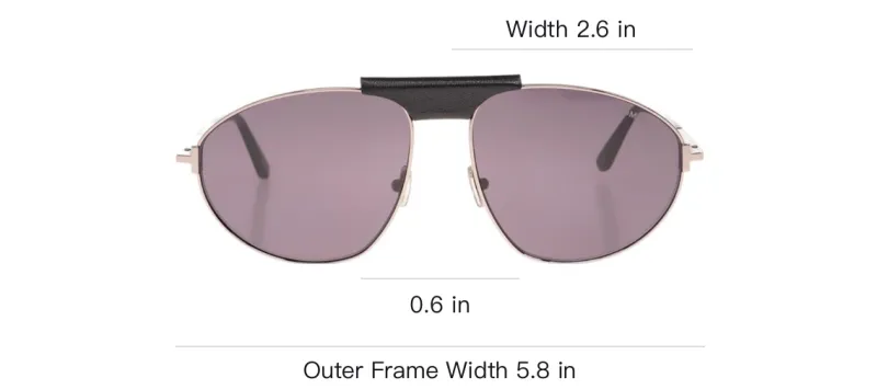 TOM FORD Eyewear Ken Pilot Frame Sunglasses-3
