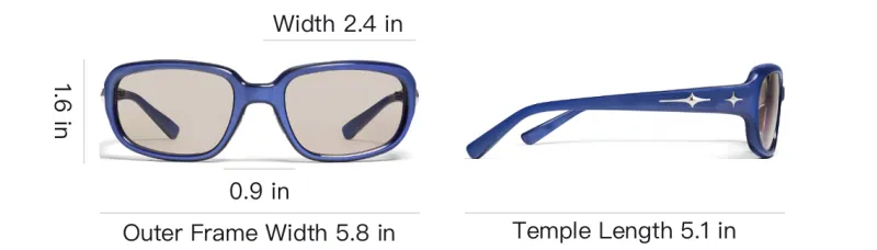GENTLE MONSTER Noizer N5 Rectangle frame Glasses-3