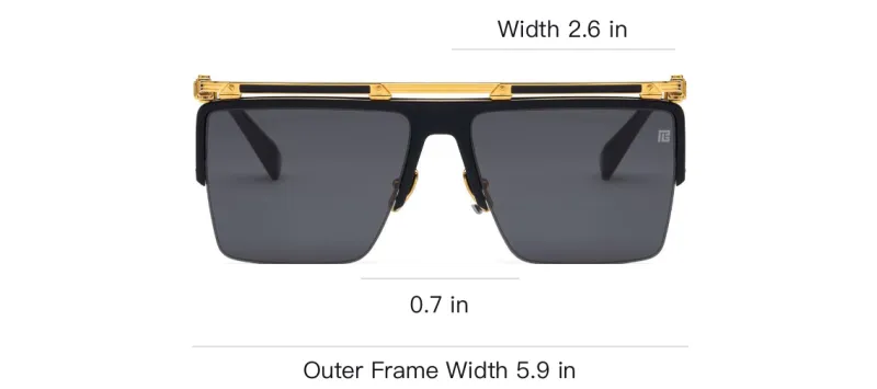 BALMAIN Eyewear Triomphe Sunglasses-2