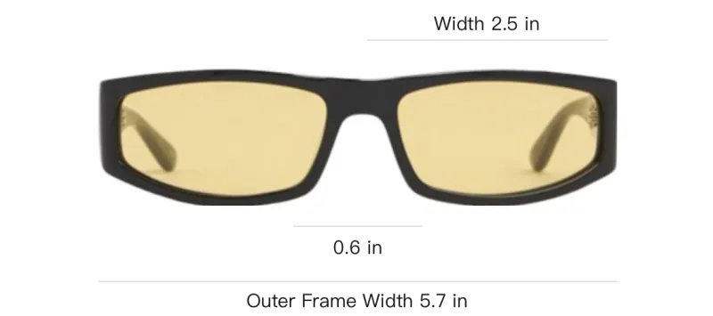 COURREGES Tech Rectangle frame Sunglasses-3