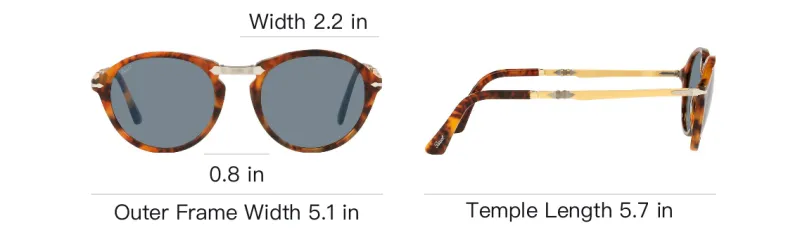 PERSOL Phantos Frame Sunglasses-3