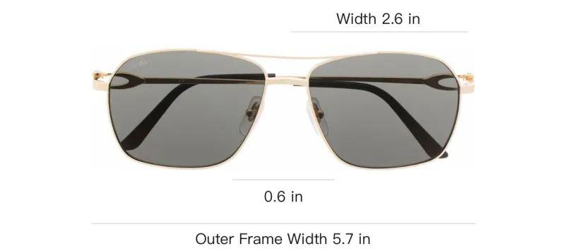 CARTIER Eyewear CT0306S Navigator Sunglasses-2