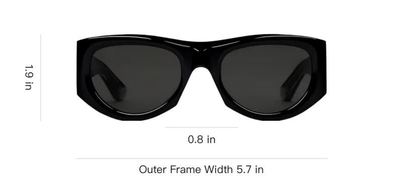GUCCI Geometric Frame Sunglasses-1