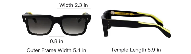 Cutler and Gross 1403 Square frame Sunglasses-3