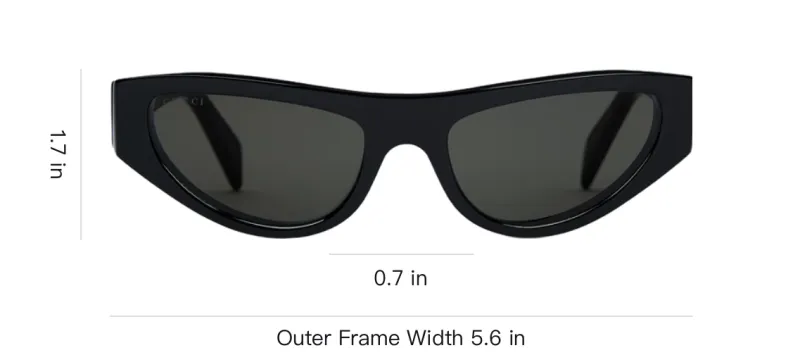 GUCCI Cat eye Sunglasses-3