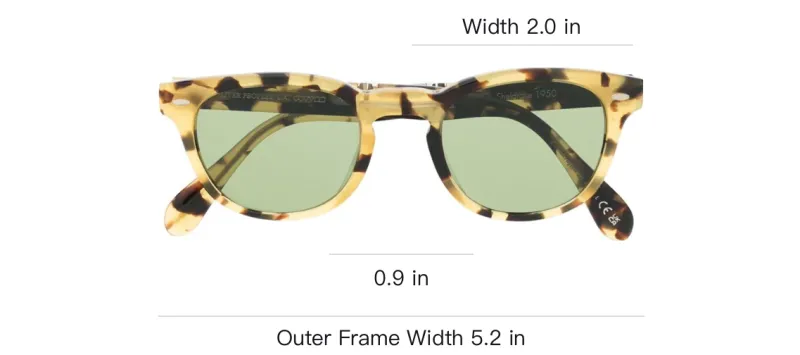 Oliver Peoples Sheldrake 1950 Round frame Sunglasses-3
